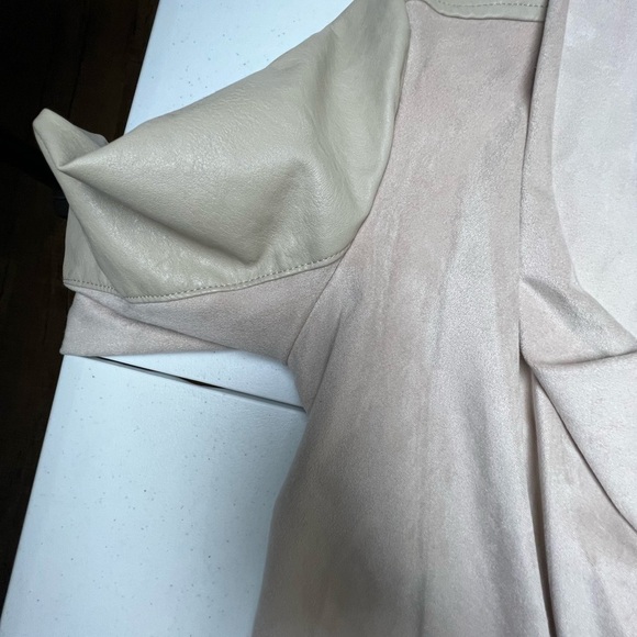 Blanc Nyc faux leather and suede jacket - Picture 5 of 13